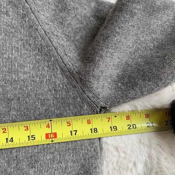 Alexandra‎ Bartlett 100% Lambswool Zip Cardigan Hoodie Sweater size medium - Picture 7 of 11